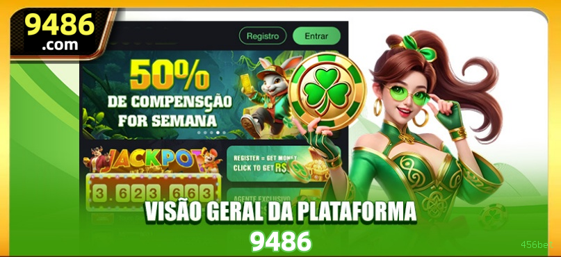 Imagem promocional da 456bet mostrando a plataforma e suas vantagens